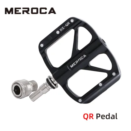 Ultra-light Aluminum Bicycle Pedals with 3-Bearing Seal for MTB and Road Bikes - Suitable for Brompton