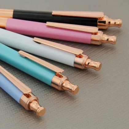 Advanced metal click pen