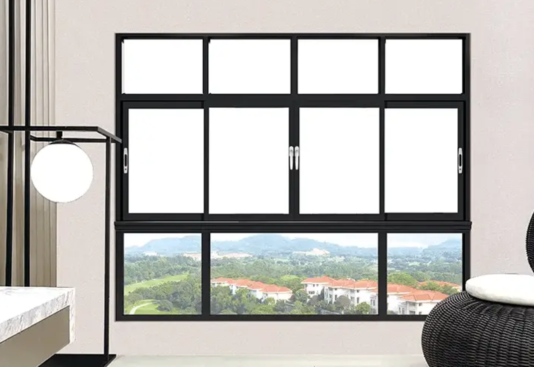 Aluminum sliding windows
