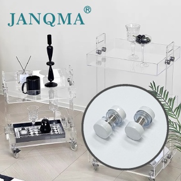 Рекламный винт с двойной головкой белой нержавеющей стали