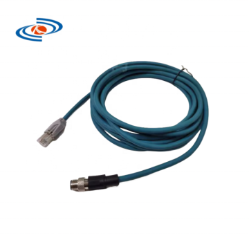 NFPA79 Tuân thủ M12 4-pin cho RJ45 Ethernet Cáp-5M