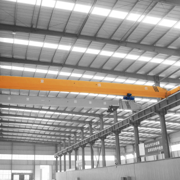 8ton single girder overhead crane for workshop use