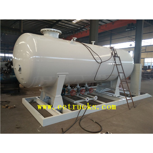 10cbm 5 MT Skid Mounted LPG Tanks