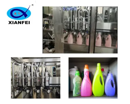 GNC-2LY Servo Controlled Bottle Filling Machine