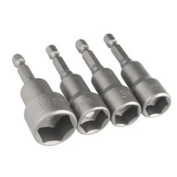 1/2 Inch Magnetic Screwdriver Bit Socket with Nut Setter