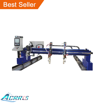 Βαρέως τύπος GANTRY CNC Πάση πλάσματος 2500x4000mm 50mm πάχος 50mm