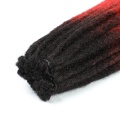 Vivid Crimson 1B RED Matte Textured Locs