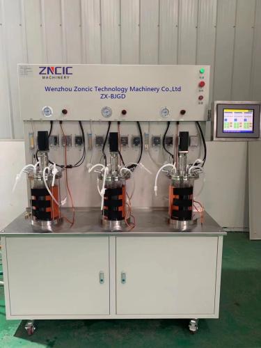 ラボスケール多平行機械攪拌ガラスバイオレクター発酵剤システム