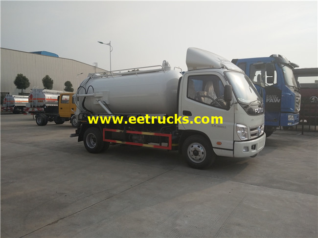 Foton Sewage Vacuum Trucks