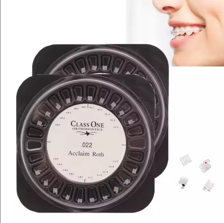 High-Quality Ceramic Bracket Set with 20 Pieces