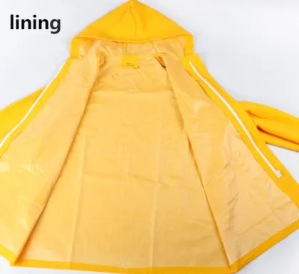 cheap durable plastic hooded waterproof rain suit for men rubber raincoat