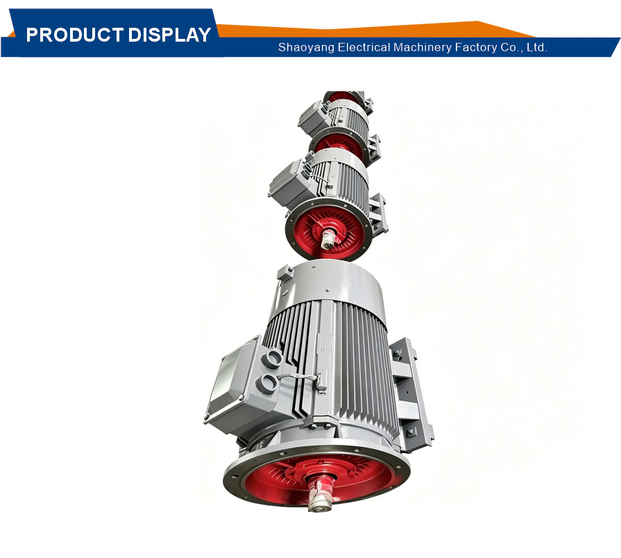 Low loss low temperature rise motor