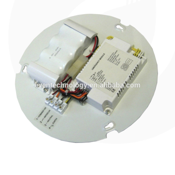 Emergency module/ emergency back up gear tray/battery pack for round circle 2D led lamp