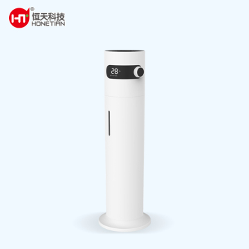 HONETIAN 6 gears mist volume humidity setting sleep mode 8 timer custom color visible water level forlarge room tower humidifier