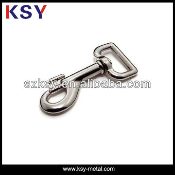 Steel key chain snap hook/zinc alloy handbag hook
