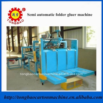 Box semi -automatico pieghevole cartone box machine