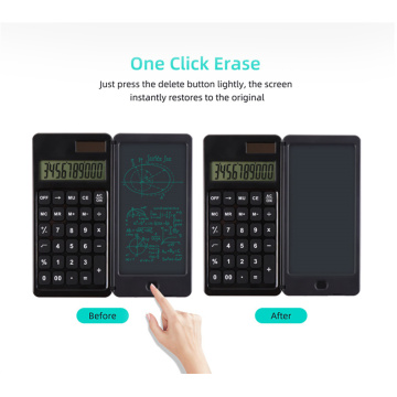 Suron Solar Writing tableta Calculadora de escritura LCD