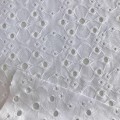 Eyelet Single Jacquard Fabric