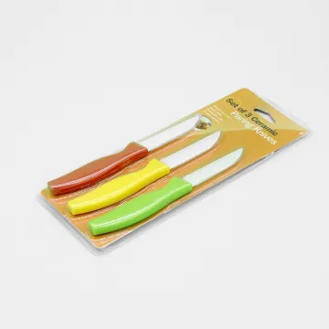 3 pieces ceramic parer knife