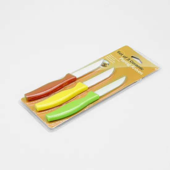 3 pieces ceramic parer knife