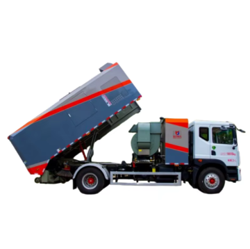 12CBM Industrial vacuum road sweeper cleaning truck