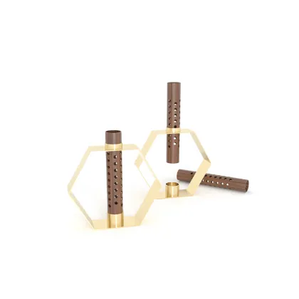 Metal OUD BURNER Line Stick Incense Burner