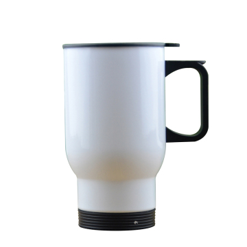 Großhandel Edelstahl -Reisebecher: 14oz weißer Sonderdruck -Sublimation Tassen