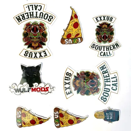 Custom Print Sticker Sheets: Brand Labels, Adhesive, Waterproof Vinyl Paper Packaging