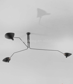 (XCC3621-3) modern Serge Mouille ceiling lamp australian standards led light pendant light