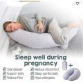 C Shaped Maternity Pillow for Sleeping Reading