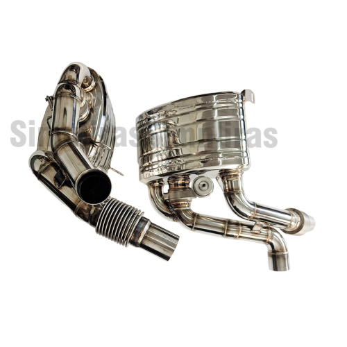 Scarico sportivo con valvola cat-back per Porsche 911(997) Carrera 2005-2009 Silenziatori con valvola