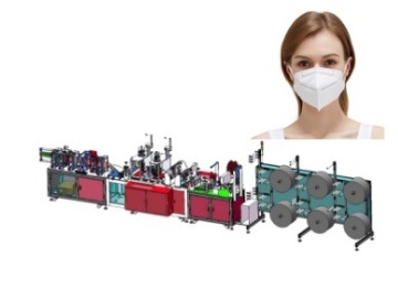 Automatische Vliesstoff-KN95-Maskenherstellungsmaschine