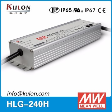 Single output Meanwell HLG-240H-30 240w 30V IP67 led power supply