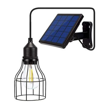 Solar Power Chandelier Lamp Outdoor Garden