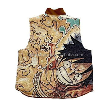 Spring Fashion Hiphop Streetwear Tapestry Sweater for Men