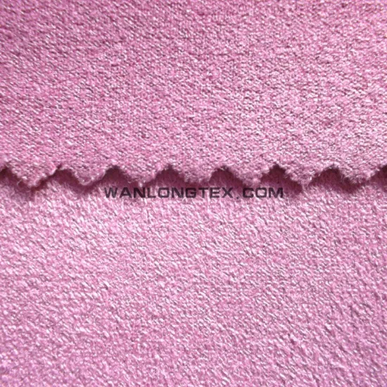 100% Polyester Super Thick Suede Fabric For Sofa