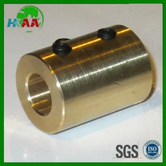 High quality customized brass shaft coupler from China factory
