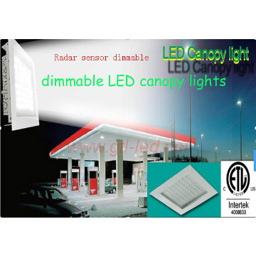 120w dimmable LED gas station light with ETL CE ROHS list