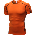 Men Running Training Short Sleeved t shirt