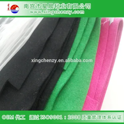 100% wool felt fabric color
