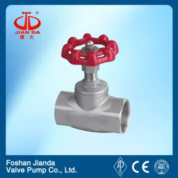 Cast steel threaded oil globe valve