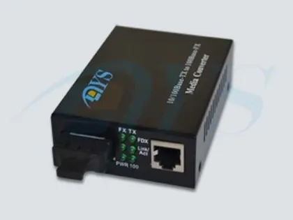 10m / 100m Optical Fiber Media Converter With Fx 100 / Fx Link