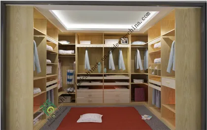 High Quality Solid Wood Cwardrobe Closet Cloakroom (IW-16)