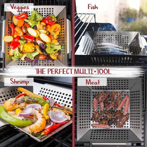 Vegetable Grill Basket  BBQ Accessories