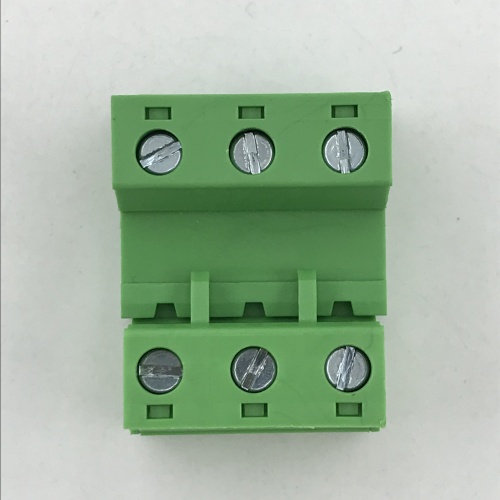 7.62mm 피치 15A 플러그 가능한 케이블 연결 터미널 블록