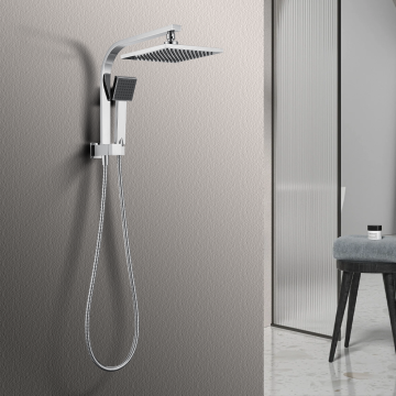 Half-Bar Design Square Shower Set