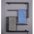 Matte Black Bathroom Electric Heated Towel Rack