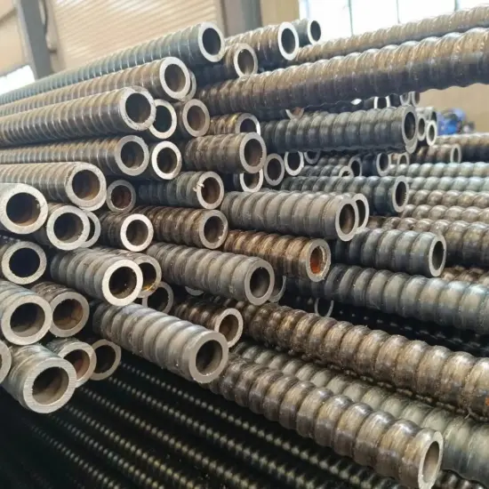 High Strength R-Thread Hollow Anchor Bar