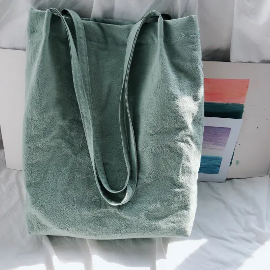 Custom Logo Multi Function Canvas Cotton Tote Bag