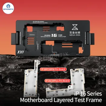 MEGA-IDEA iPhone 16 Series 4 IN 1 Motherboard Layered Precision Test Support Holder